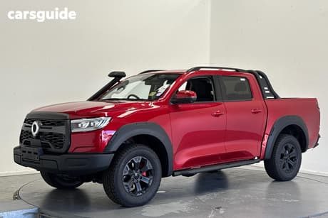 Red 2025 GWM Cannon Dual Cab Utility Xsr (4X4)