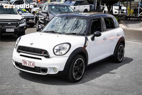 White 2016 Mini Countryman Wagon Cooper S Park Lane