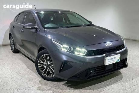 Grey 2021 Kia Cerato Hatchback Sport+