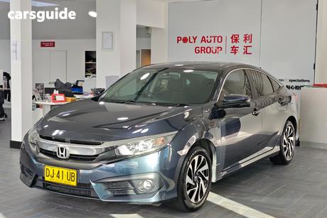Grey 2017 Honda Civic Sedan Vti-S