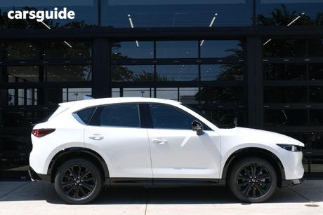 White 2025 Mazda CX-5 Wagon G35 Gt Sp Turbo (Awd)