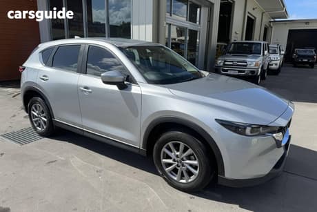 Silver 2023 Mazda CX-5 SUV G25 MAXX SPORT