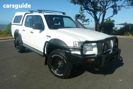 White 2007 Ford Ranger Dual Cab Pick-up Xl (4X4)