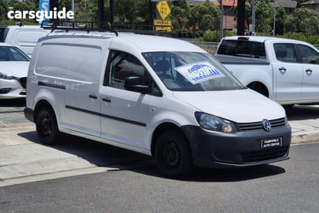White 2014 Volkswagen Caddy Commercial TDI250 BLUEMOTION F