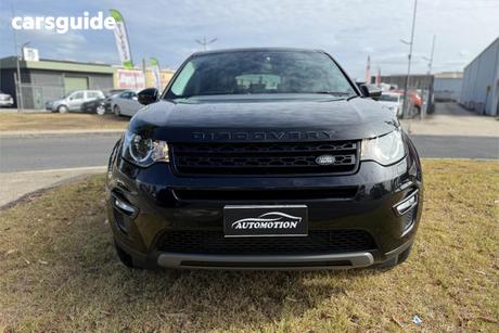 Black 2015 Land Rover Discovery Sport Wagon Si4 Se