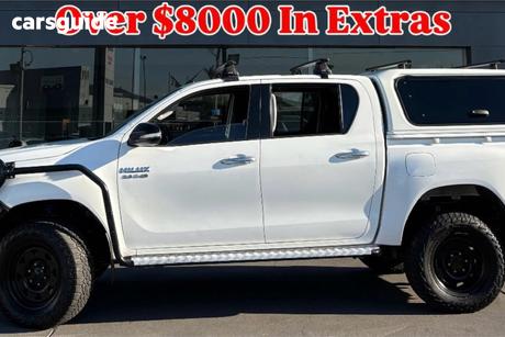 White 2017 Toyota Hilux Dual Cab Utility Sr (4X4)