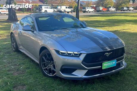 Silver 2024 Ford Mustang Fastback Ecoboost