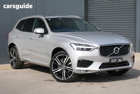 Silver 2019 Volvo XC60 Wagon T6 R-Design (Awd)