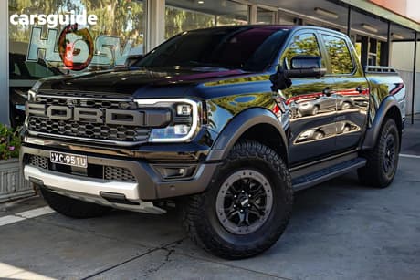 Black 2023 Ford Ranger Double Cab Pick Up Raptor 3.0 (4X4)