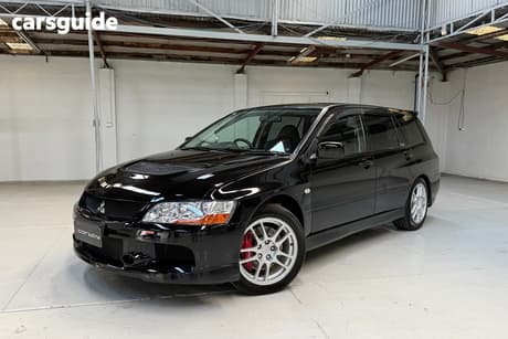 Black 2005 Mitsubishi Lancer Wagon EVOLUTION IX