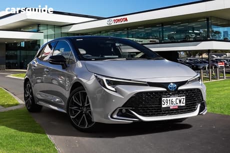 Silver 2024 Toyota Corolla Hatchback Zr Hybrid