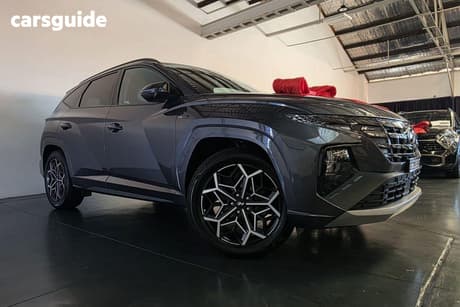 Grey 2023 Hyundai Tucson Wagon Elite N Line (Fwd)