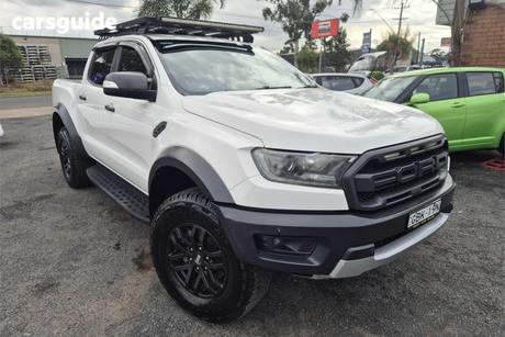White 2019 Ford Ranger Double Cab Pick Up Raptor 2.0 (4X4)