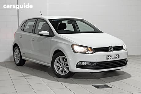 White 2017 Volkswagen Polo Hatchback Urban (66Tsi)