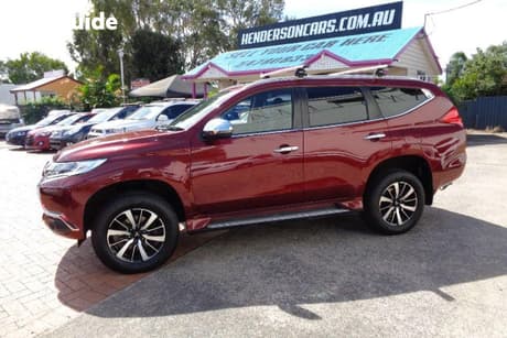 Red 2017 Mitsubishi Pajero Sport Wagon Gls (4X4) 7 Seat