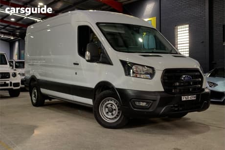 White 2024 Ford Transit Van 350L Lwb (Fwd) Srw
