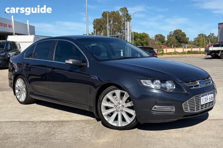 Grey 2012 Ford Falcon Sedan G6E Turbo