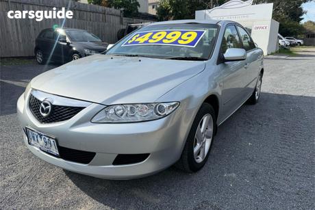 Silver 2004 Mazda 6 Sedan Classic
