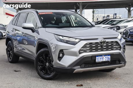 Silver 2025 Toyota RAV4 Wagon Cruiser (2Wd) Hybrid