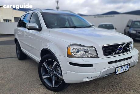 White 2013 Volvo XC90 Wagon D5 R-Design