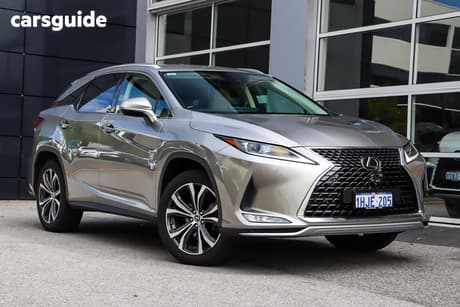 Silver 2021 Lexus RX350 Wagon Crafted Edition