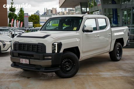 White 2025 Kia Tasman Double Cab Pick Up S (4X4) (Std) Body Fender
