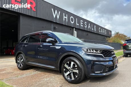 Blue 2022 Kia Sorento Wagon Sport 7 Seat
