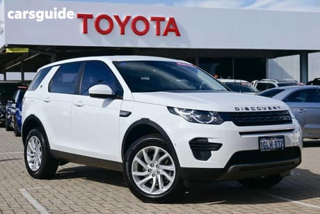White 2017 Land Rover Discovery Sport Wagon Td4 150 Se 5 Seat
