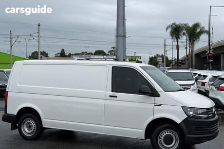 White 2019 Volkswagen Transporter Van Tdi 340 Crewvan Swb Low