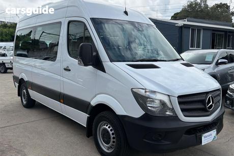 White 2017 Mercedes-Benz Sprinter Bus Transfer (313)