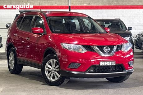 Red 2015 Nissan X-Trail Wagon St (4X4)