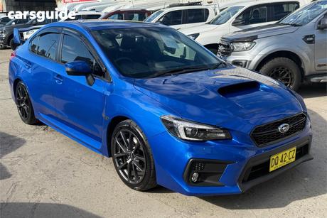 Blue 2021 Subaru WRX Sedan Premium (Awd)
