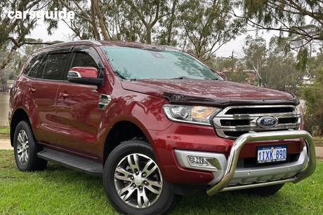 Red 2016 Ford Everest Wagon Trend (Rwd)