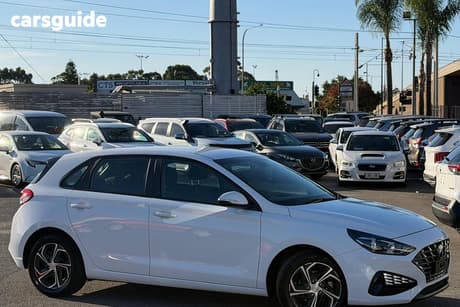 White 2021 Hyundai I30 Hatchback