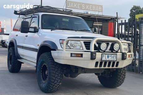 White 1999 Nissan Patrol Wagon St (4X4)