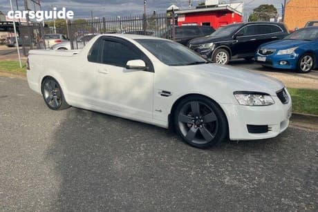 White 2011 Holden Commodore Utility Omega (D/Fuel)