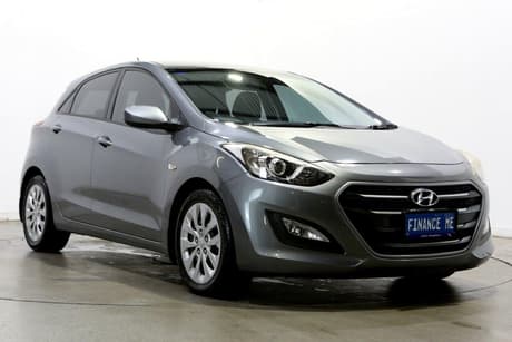 Grey 2016 Hyundai I30 Hatchback Active