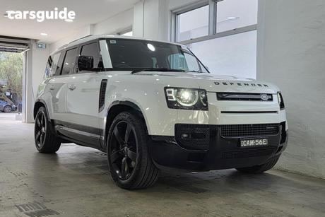 White 2023 Land Rover Defender Wagon 110 D300 X-Dynamic Hse (220Kw)