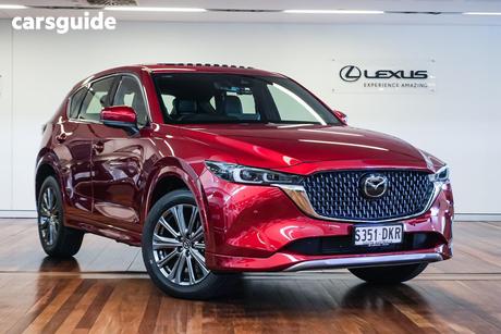 Red 2024 Mazda CX-5 Wagon G25 Akera (Awd)
