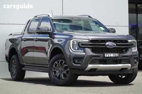 Grey 2025 Ford Ranger Double Cab Pick Up Wildtrak 2.0 (4X4)