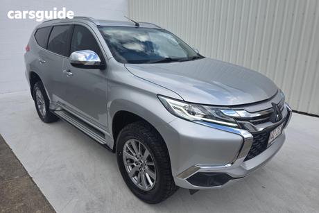 Silver 2019 Mitsubishi Pajero Sport Wagon Glx (4X4) 5 Seat