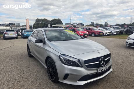 Silver 2018 Mercedes-Benz A180 Hatch 176 MY18
