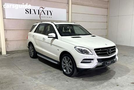 White 2012 Mercedes-Benz ML350 Wagon Cdi Bluetec (4X4)