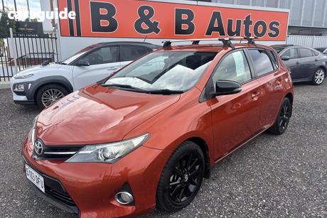 Orange 2014 Toyota Corolla Hatchback Rz