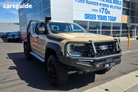 Beige 2025 Ford Ranger Dual Cab Chassis Super Duty (4X4)