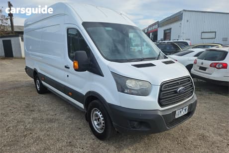 White 2017 Ford Transit Van 350E Lwb Jumbo (Srw)