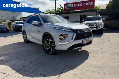 White 2022 Mitsubishi Eclipse Cross Wagon Aspire Phev