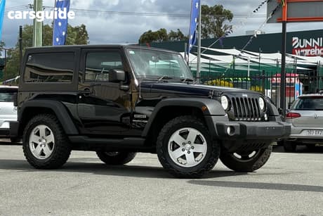 Black 2018 Jeep Wrangler Softtop Sport (4X4)