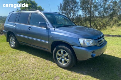 Silver 2004 Toyota Kluger Wagon Cvx (4X4)