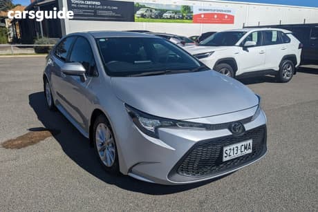 Silver 2022 Toyota Corolla Sedan Ascent Sport + Navigation